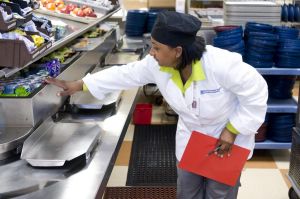 Hospital kitchen inspection