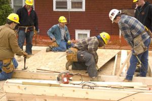 photo of union carpenters